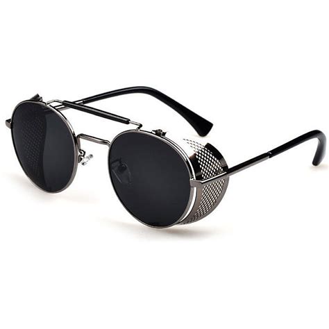 sunglasses side protection|circular sunglasses with side shields.